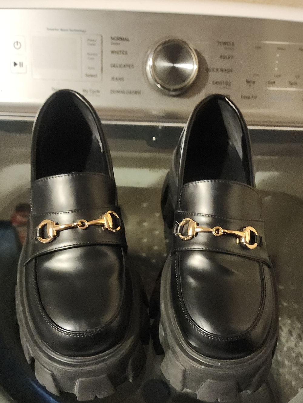 Princess Polly Platform Loafers 7 Used - Picture 3 of 9